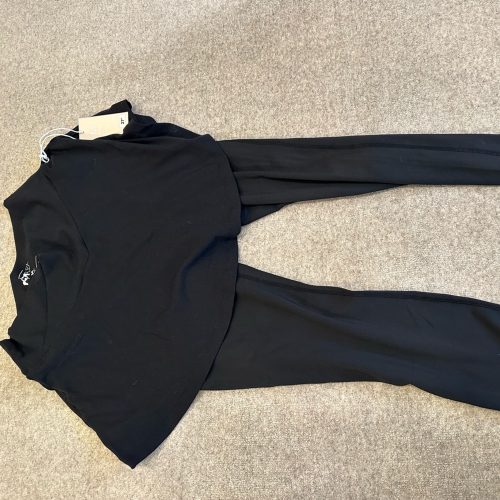 NWT pop flex crisscross hourglass leggings - Picture 2 of 3